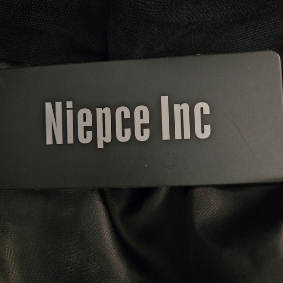 NIEPCE Inc Size 3XL Men's Black 100% Cotton Hooded Jacket With Side Pockets - Picture 2 of 15